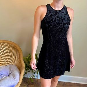 Black Velvet Dress
